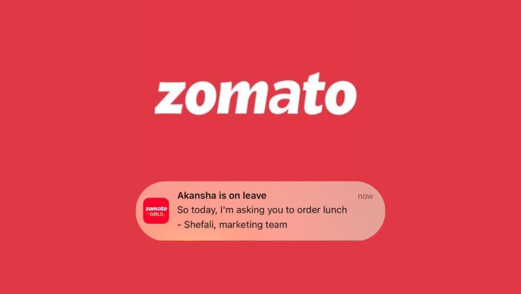 Zomato notification